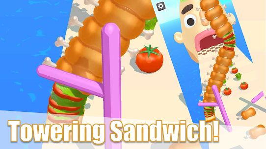 Sandwich Runner Mod Apk v0.3.13 (Unlimited Money) For Android 1