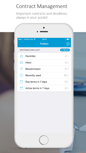 Android application otris contract screenshort