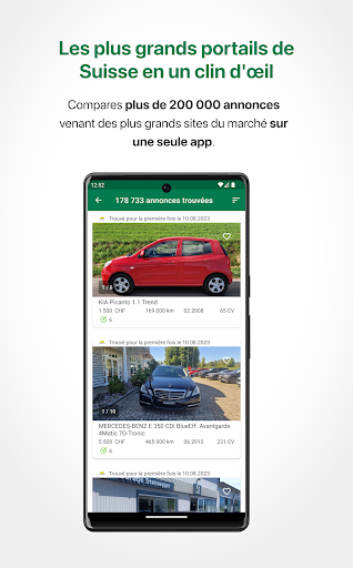 Aperçu de l'application
