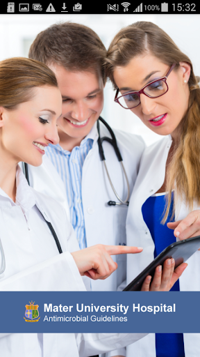 Android application Mater Antimicrobial Guidelines screenshort