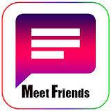 Meet Friends - Chat rooms ❤ icon