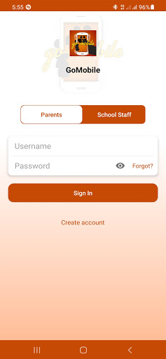 Android application Gomobile School App screenshort