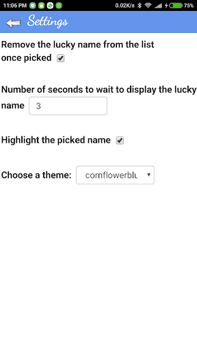 Random Name Picker Screen 3