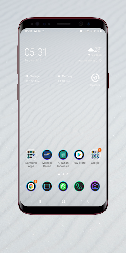 Plain Wallpaper Screen 3