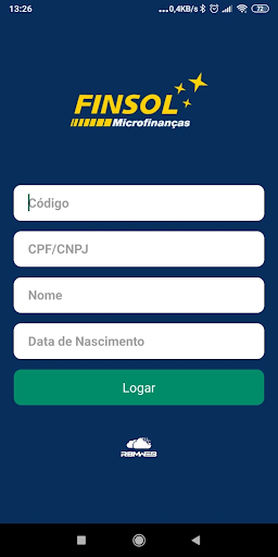 Android application Finsol Assinatura screenshort