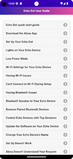 User guide for Echo Dot 5 Screen 3
