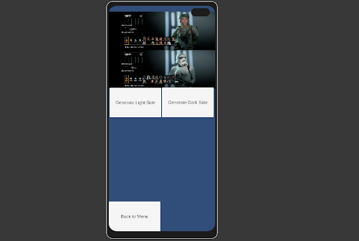 Android application BF 2 Random Generator screenshort