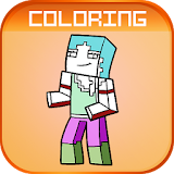Coloring Game for Minecraft icon