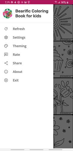 Bearific Coloring Book Screen 3
