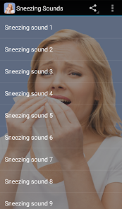Screenshot 1 Sneezing Sounds android