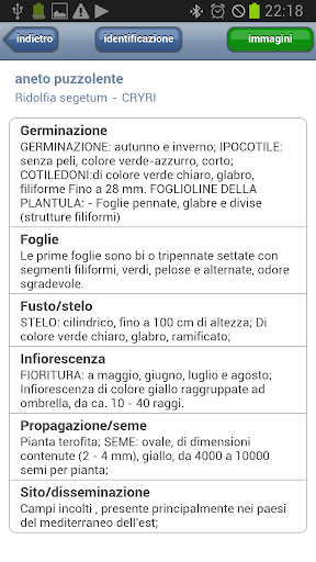 Riconoscimento erbe infestanti Screen 3