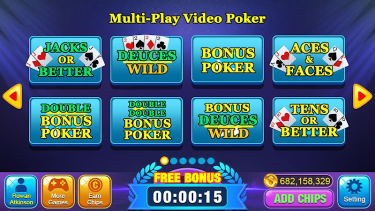 Video Poker Games - Multi Hand - 1.8.9 - (Android)