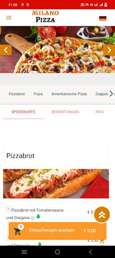 Milano Pizza Screen 2