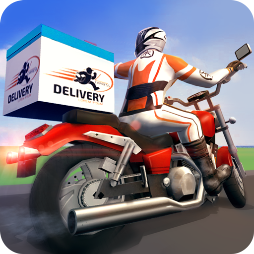 Moto Rider Delivery Racing