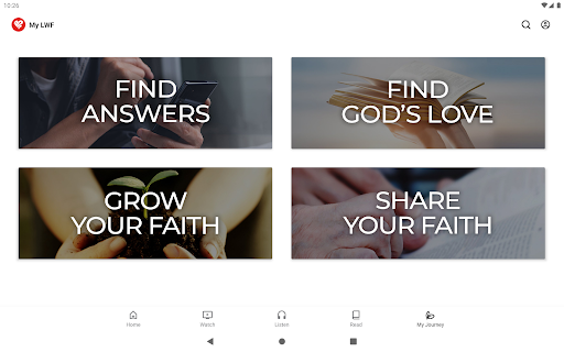 Screenshot of Love Worth Finding Ministries