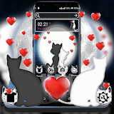 Cute Cat Love Launcher Theme icon