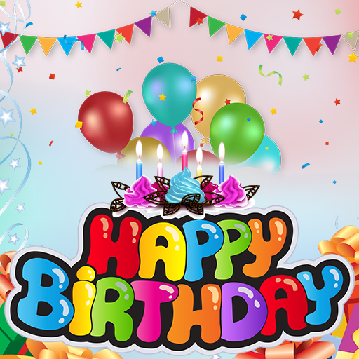 Happy Birthday Wishes GIF logo