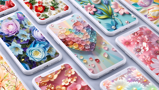 Android application Botanica Wallpaper screenshort