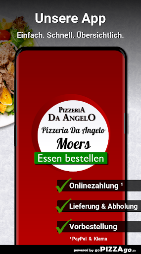 Android application Pizzeria Da Angelo Moers screenshort