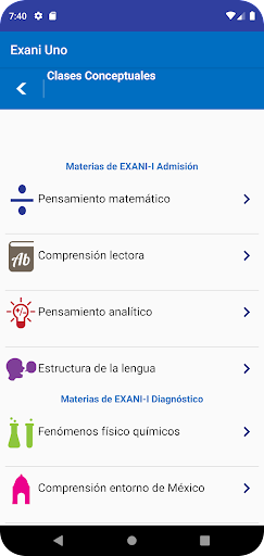 Guia Exani Uno 2023 Screen 3