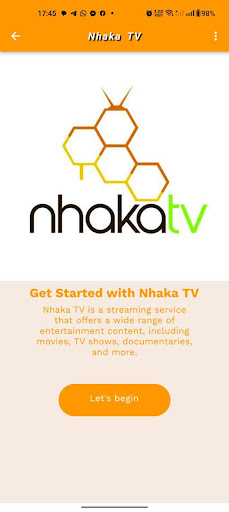 Android application Nhaka TV screenshort