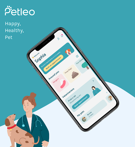Android application PetLEO screenshort