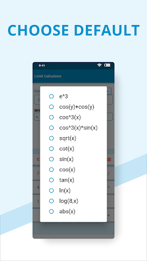 Limit Calculator Screen 3