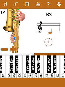 Imágen 8 3D Saxofón Notas - Como Tocar android