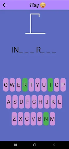 Hangman Game - Screenshot 2