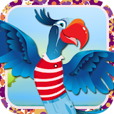 parrot dress up icon