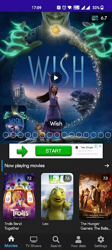 Android application Movieverse: Movies Tracker screenshort