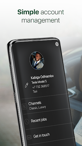 Android application Afro Cab Driver screenshort