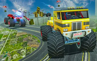 Monster Truck Stunt Games - Screenshot 2