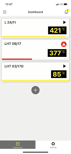 MyNabertherm Screen 2