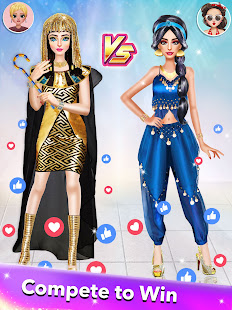 Royal Princess Girls Fashion Varies with device APK screenshots 10