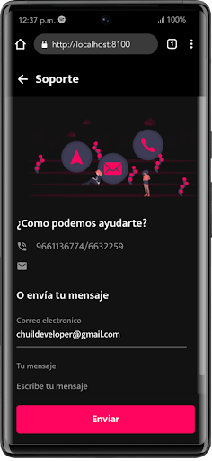 App screenshot