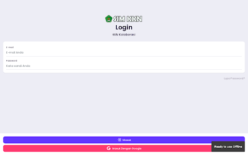 Android application KKN UNUGHA screenshort