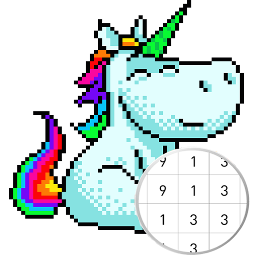 Unicorn Art Pixel - Color By N 1.0.9 Icon