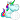 Unicorn Art Pixel - Color By N