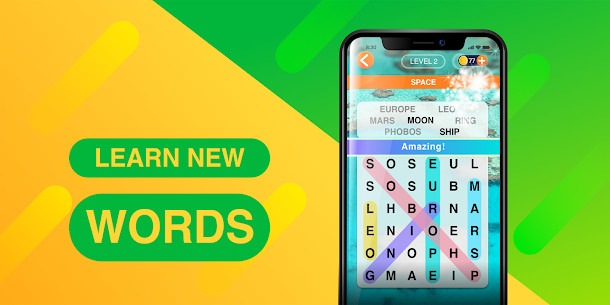 Word Search Word Puzzle Game v1.4.4 MOD APK (Unlimited Money) Free For Android 7