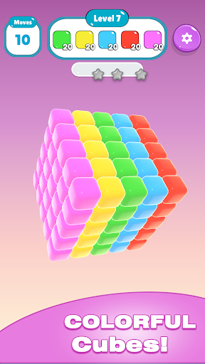 Cube Match Blast 3D Screen 2