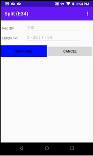 WMS Emulator Screen 3