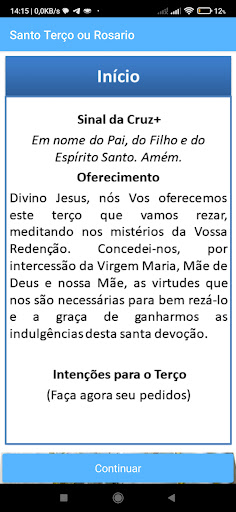 Santo Terço ou Rosário Screen 2