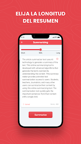 Screenshot 3 Resumir Textos: App de Resumir android