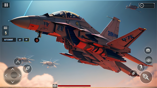 Modern combat jet warplanes Screen 2