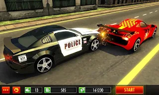 Police Car vs Gangster Escape - Screenshot 2
