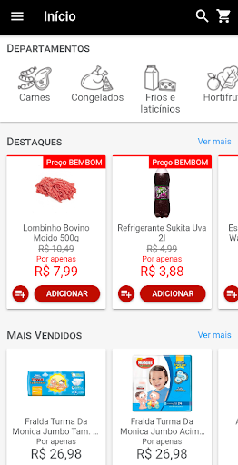 Android application BEMBOM Entrega screenshort
