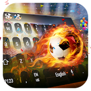 Fire football keyboard  Icon