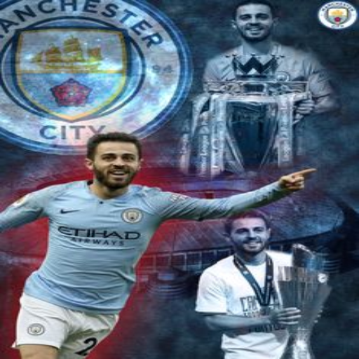 Bernardo Silva 4k wallpaper logo