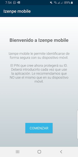 IZENPE MOBILE Screen 2